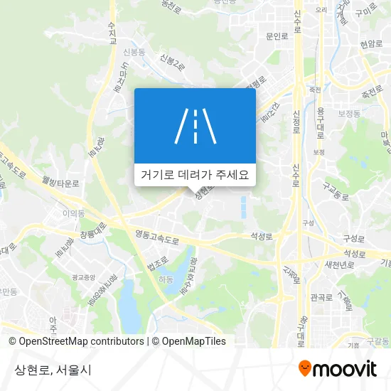 상현로 지도