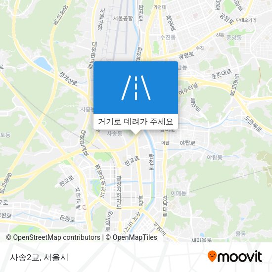 사송2교 지도