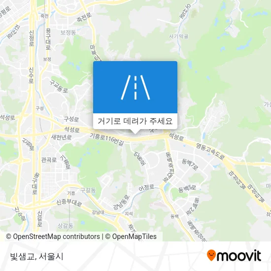 빛샘교 지도