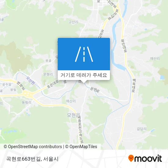 곡현로663번길 지도