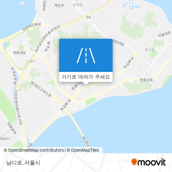 남디로 지도