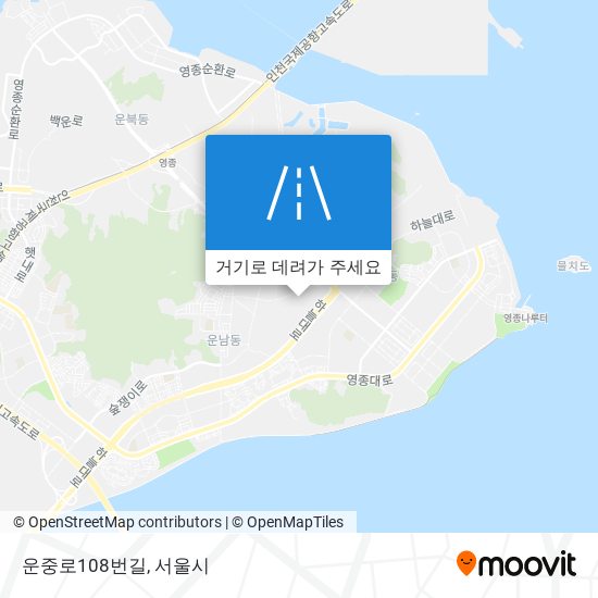 운중로108번길 지도