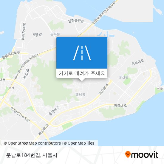 운남로184번길 지도