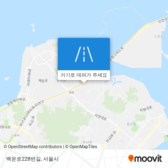 백운로228번길 지도