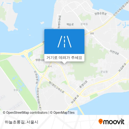 하늘초롱길 지도