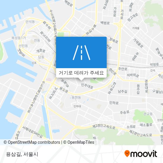 용삼길 지도