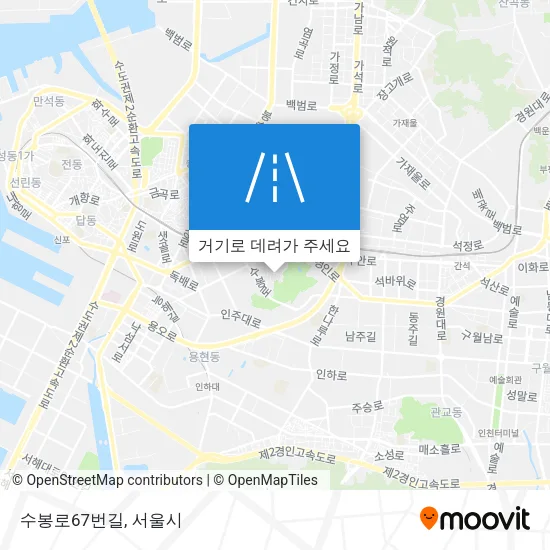 수봉로67번길 지도