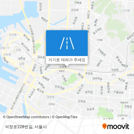 석정로228번길 지도