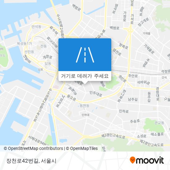 장천로42번길 지도