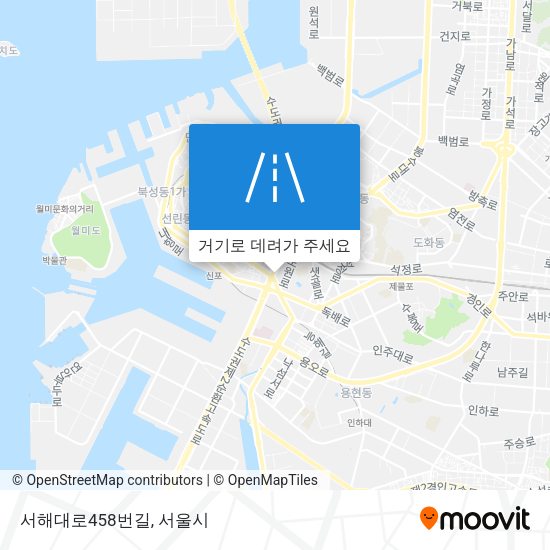 서해대로458번길 지도