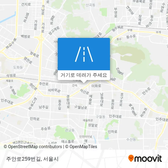주안로259번길 지도