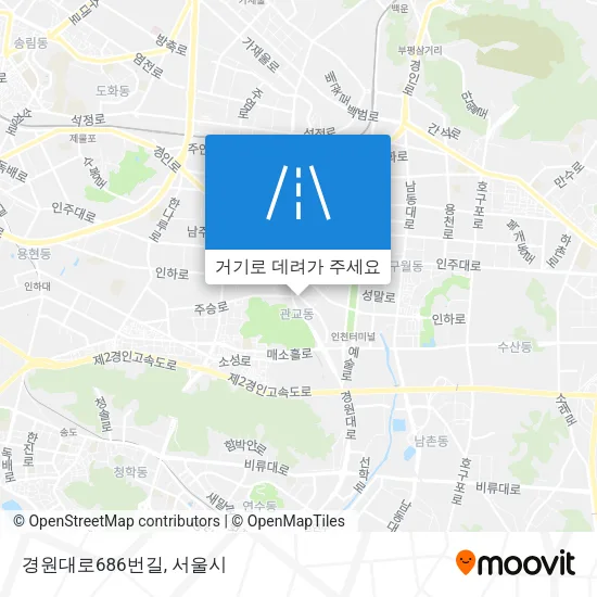 경원대로686번길 지도
