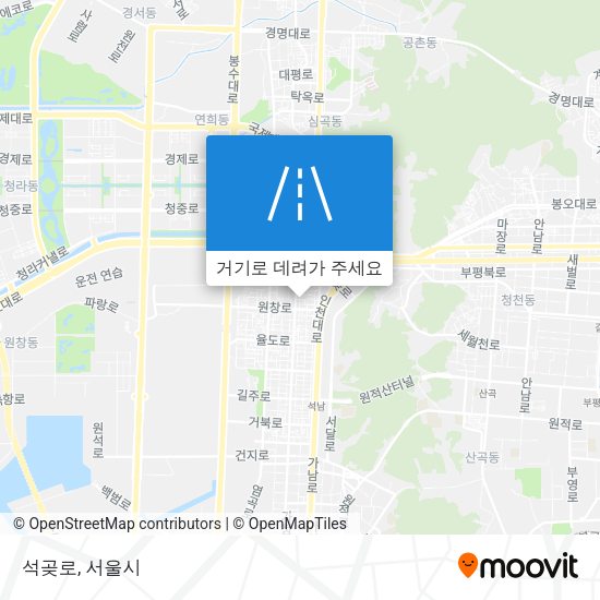 석곶로 지도