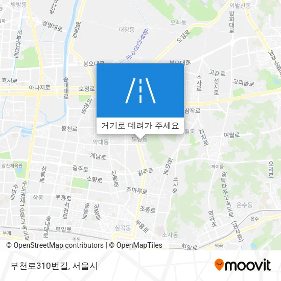 부천로310번길 지도