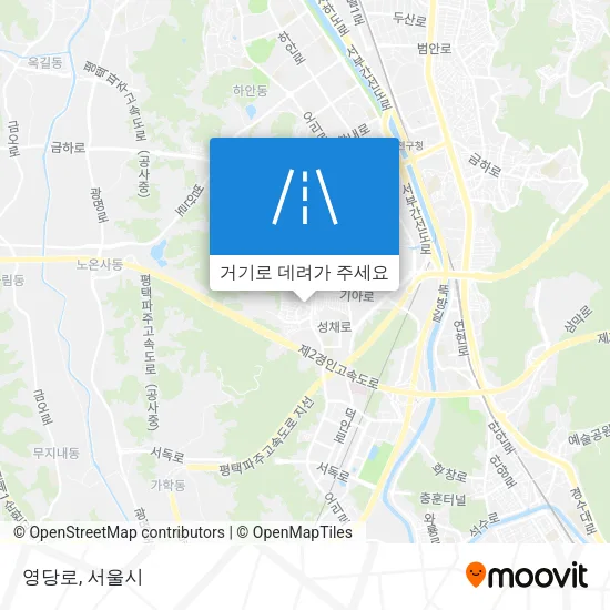 영당로 지도