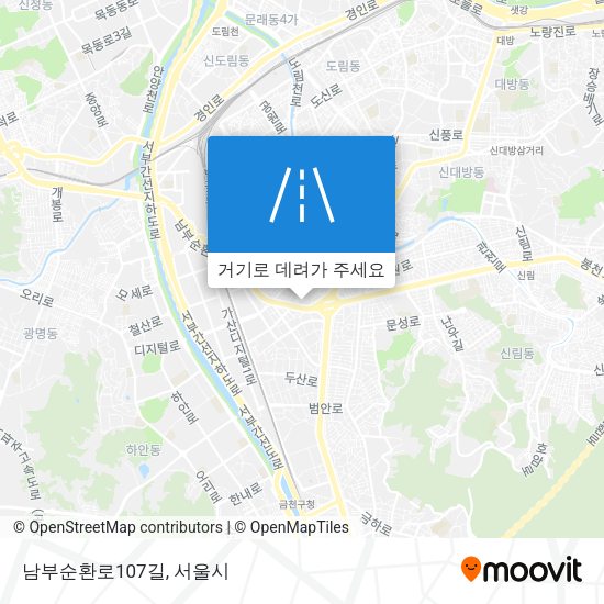 남부순환로107길 지도