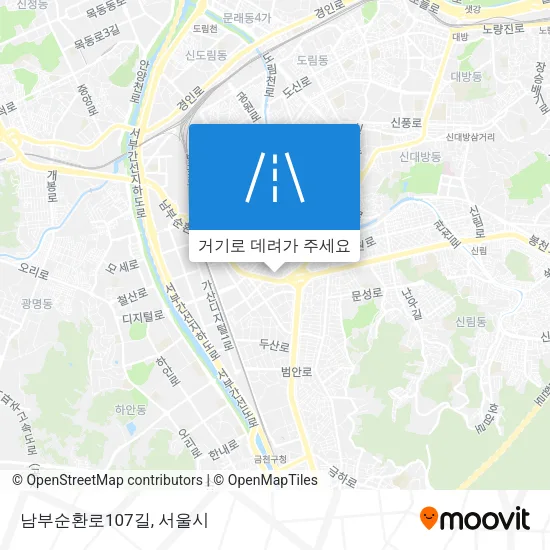 남부순환로107길 지도