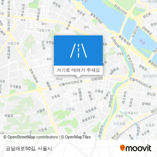 곰달래로50길 지도