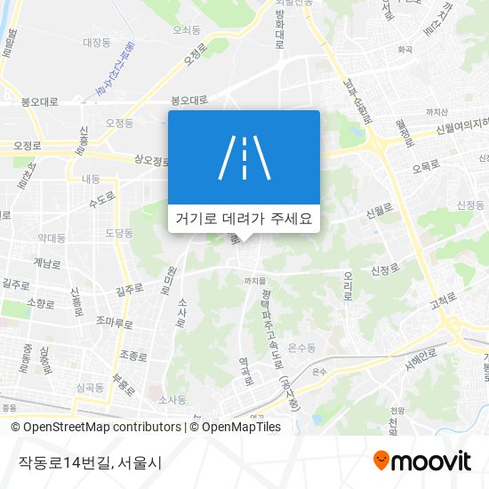 작동로14번길 지도