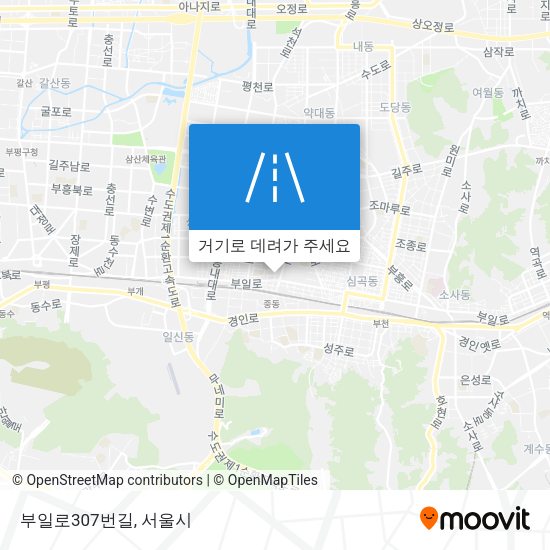 부일로307번길 지도