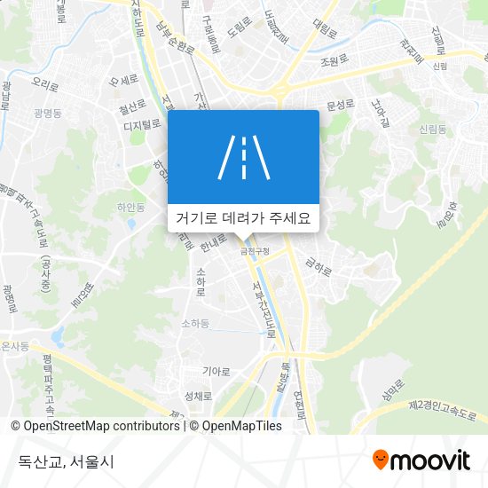 독산교 지도