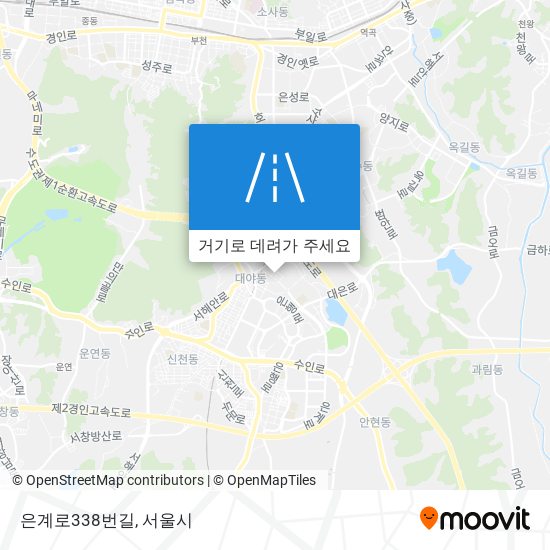 은계로338번길 지도