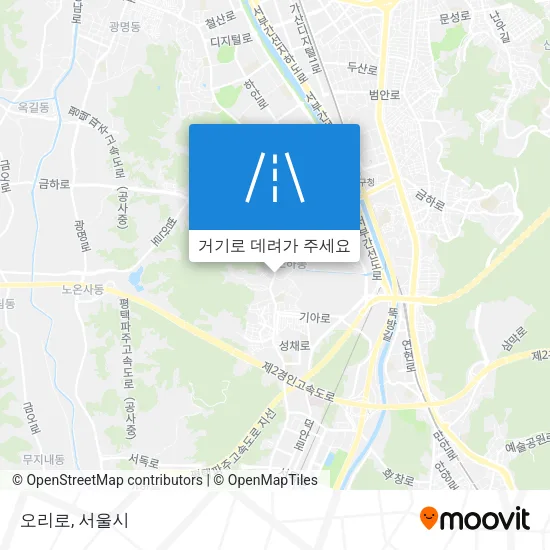 오리로 지도