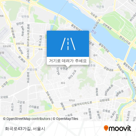 화곡로43가길 지도