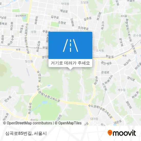 심곡로85번길 지도