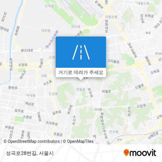 성곡로28번길 지도