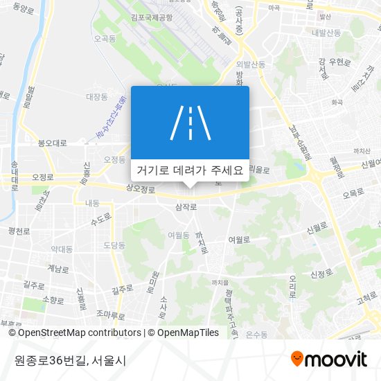 원종로36번길 지도