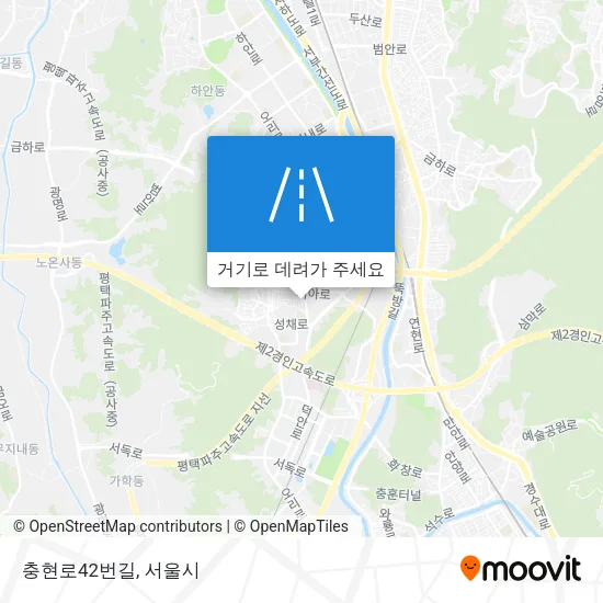 충현로42번길 지도