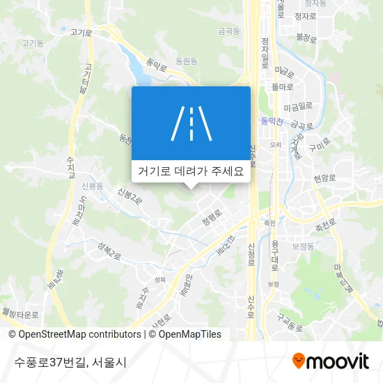 수풍로37번길 지도