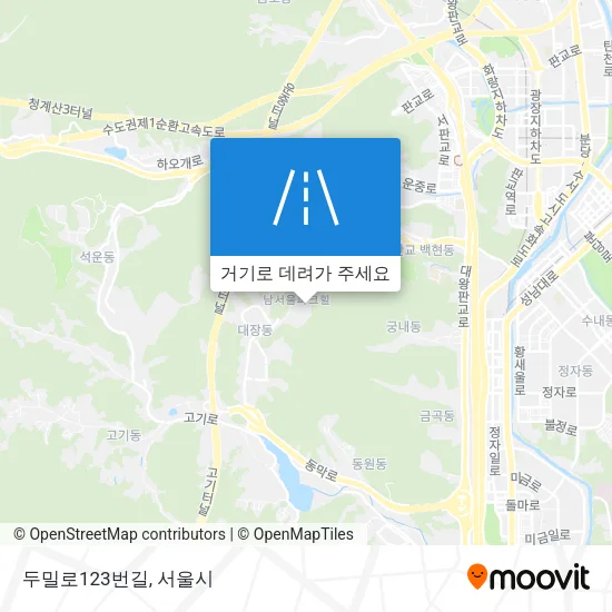 두밀로123번길 지도