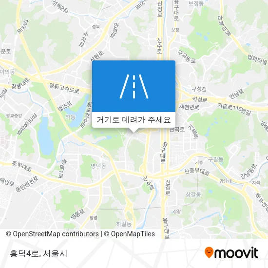 흥덕4로 지도