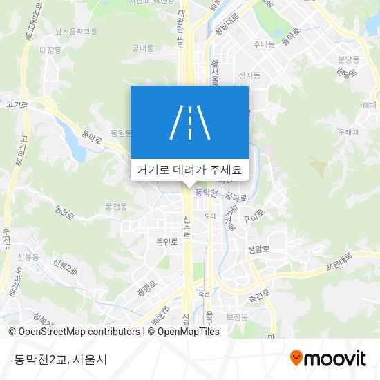 동막천2교 지도