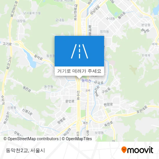 동막천2교 지도