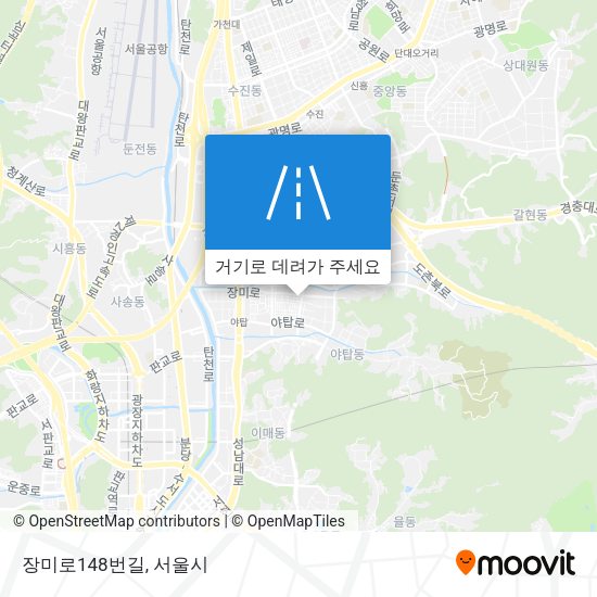 장미로148번길 지도