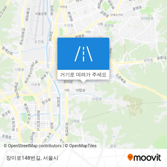 장미로148번길 지도