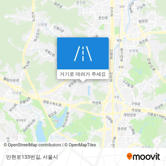만현로133번길 지도