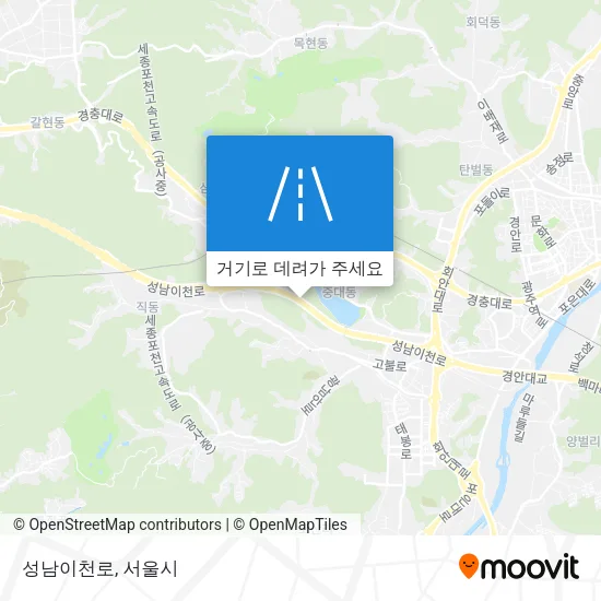 성남이천로 지도