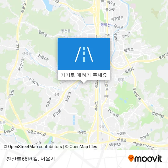 진산로66번길 지도