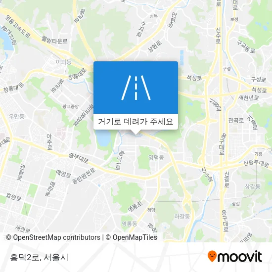 흥덕2로 지도