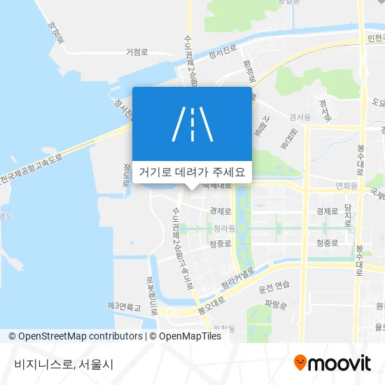 비지니스로 지도