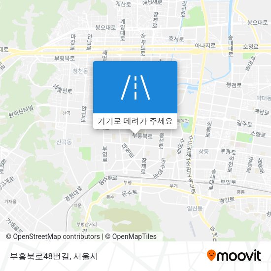 부흥북로48번길 지도