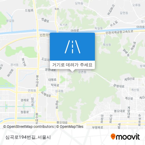 심곡로194번길 지도