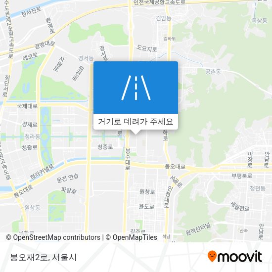 봉오재2로 지도