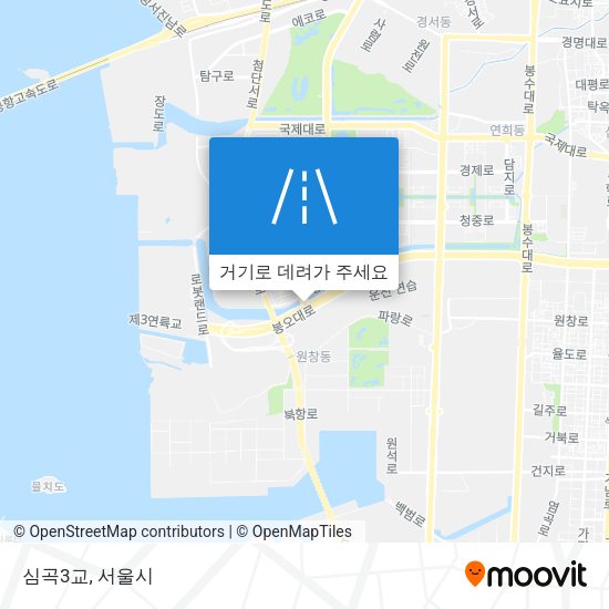 심곡3교 지도