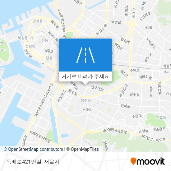 독배로421번길 지도