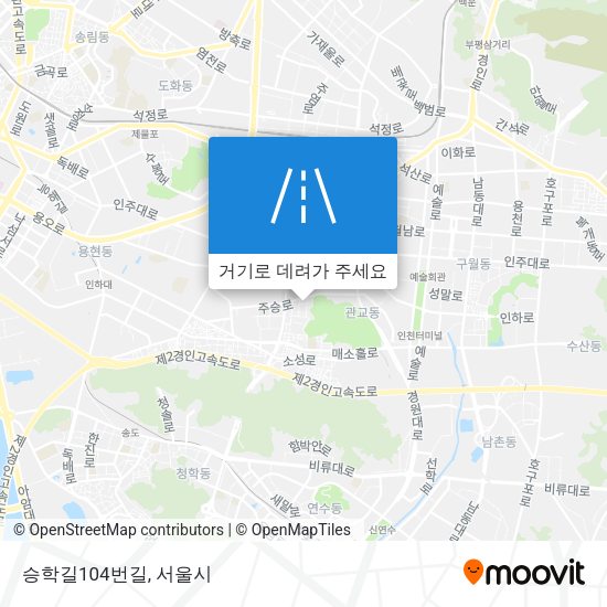 승학길104번길 지도